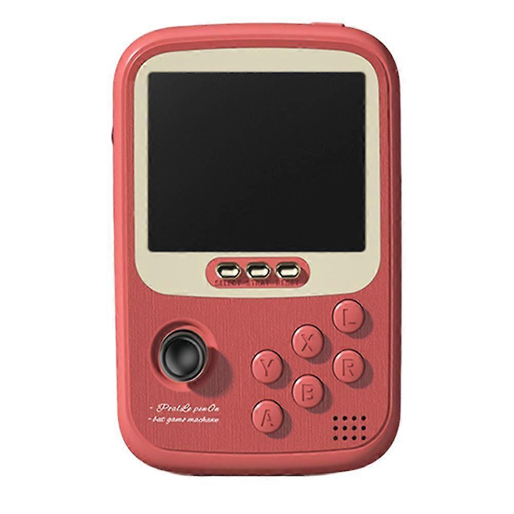 6000mah大容量ポータブルジョイスティックレトロゲームコンソールパワーバンクビデオゲームマシンレッド