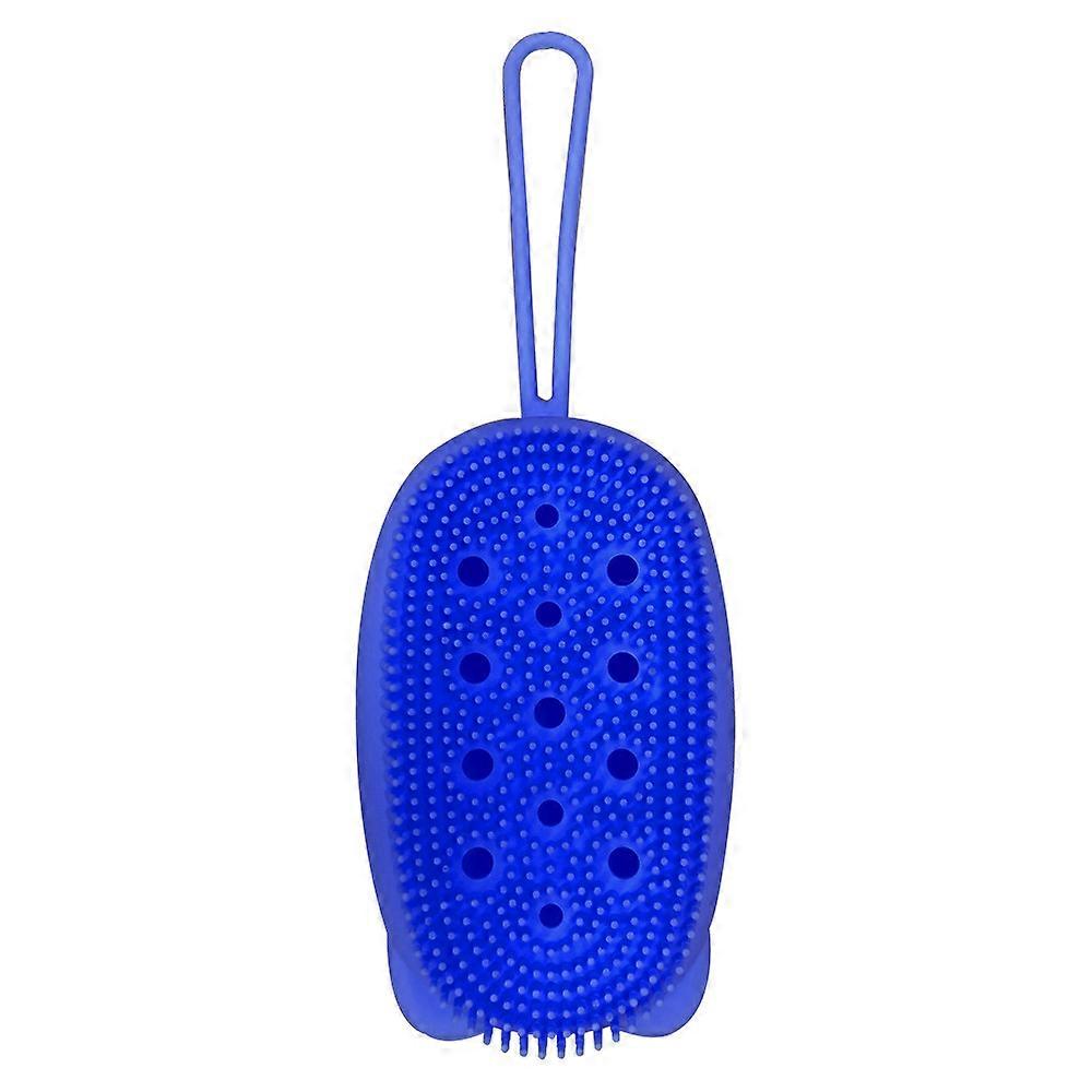 ZK-1 bathroom item massage brush shower tools (blue)