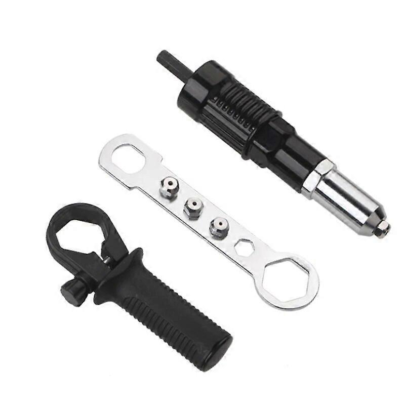 New Professional Electric Rivet Nut Gun Machine Core Pull Accessories Cordless Riveting Gun Drill Adapter Insert Nut Tools