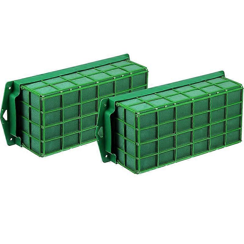 2 Pcs Floral Foam Cage Flower Holder with Floral Foam for Flowers Cage Bowl for Table Centerpiece F