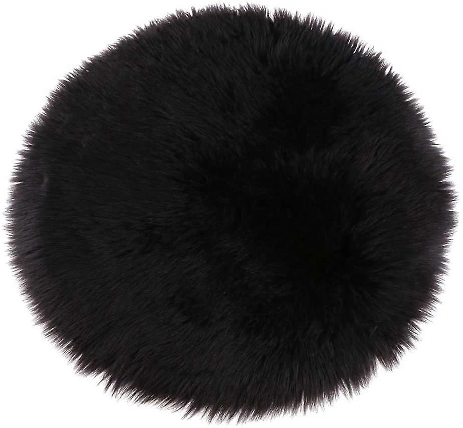 Soft Seat Cushion, Padded Cushion, Round Shaggy Rug, Cushion Pad Ho