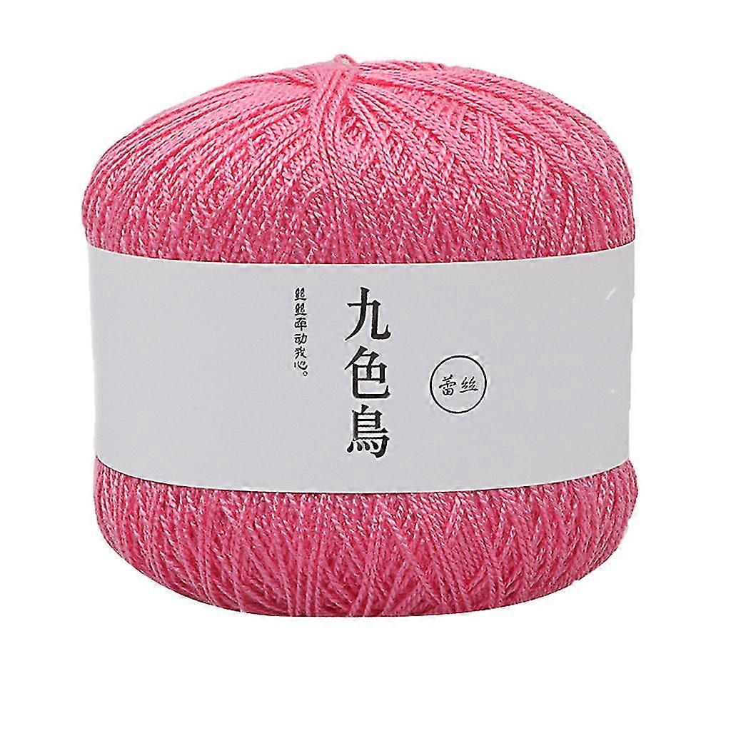 Fio de renda Diy Tecida Algodão Fino Fio de Crochê Fio 8th