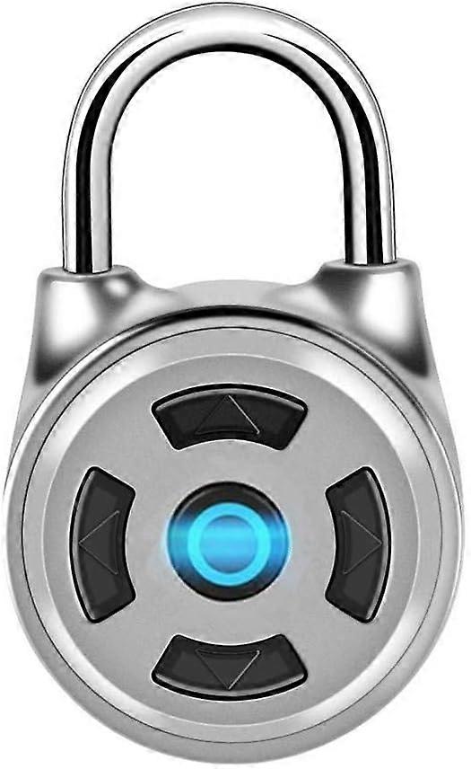 Bluetooth Padlock, Universal Safe Mini Wireless Metal Electronic Keyless Padlock Lock