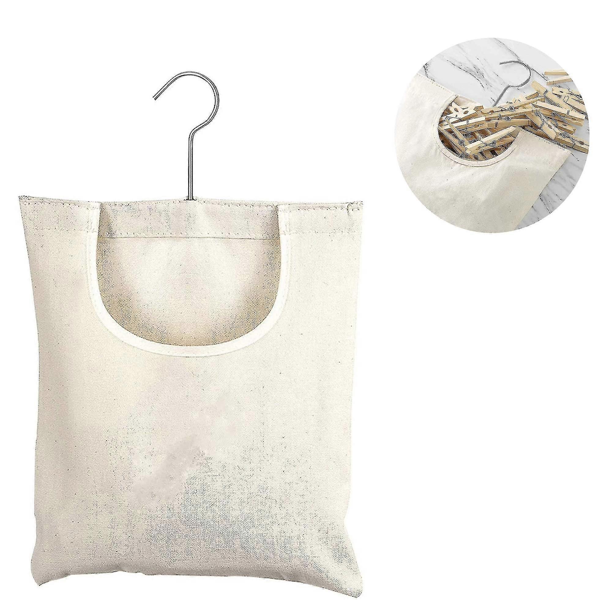 2pcs Peg Bag, Clothes Peg Storage Bag Portable Hanging Clothespin Bag For Clothespin, Socks