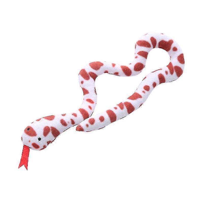 Interactive Catnip Filled Kitten Toy Plush Pet Toy( Snake Shape) Kitten Lover