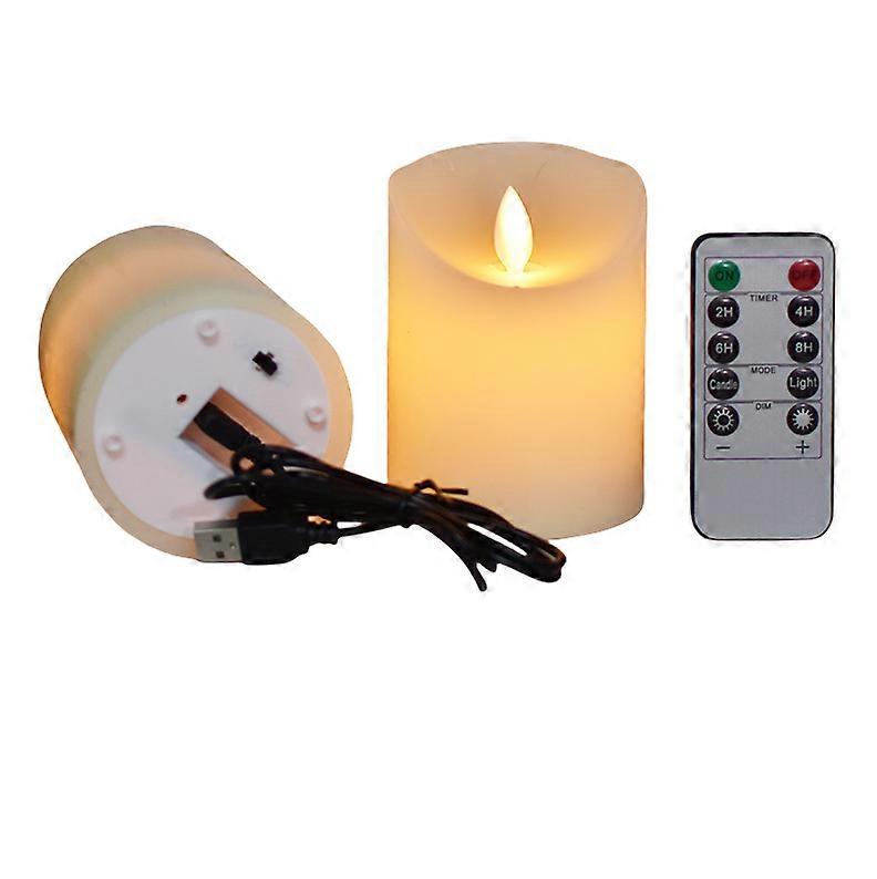 INF LED Candles, Rechargeable Battery Powered Candles with Remote Control