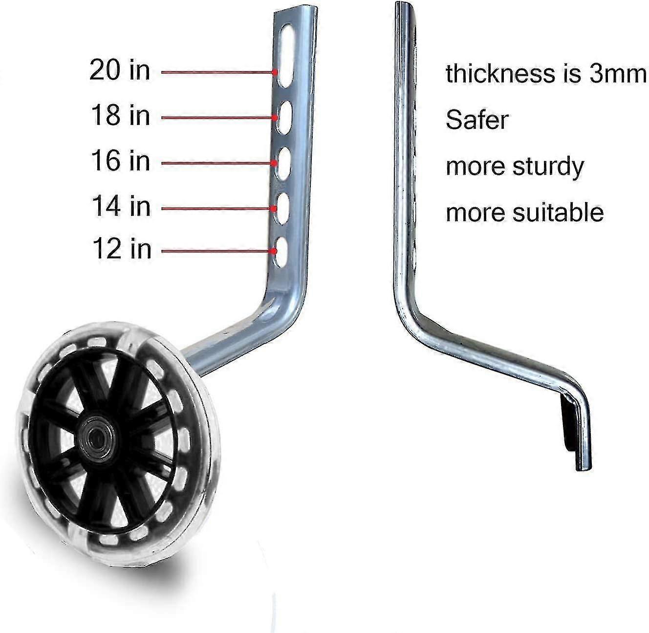 Universal Training Wheels, Auxiliary Wheels For Children
