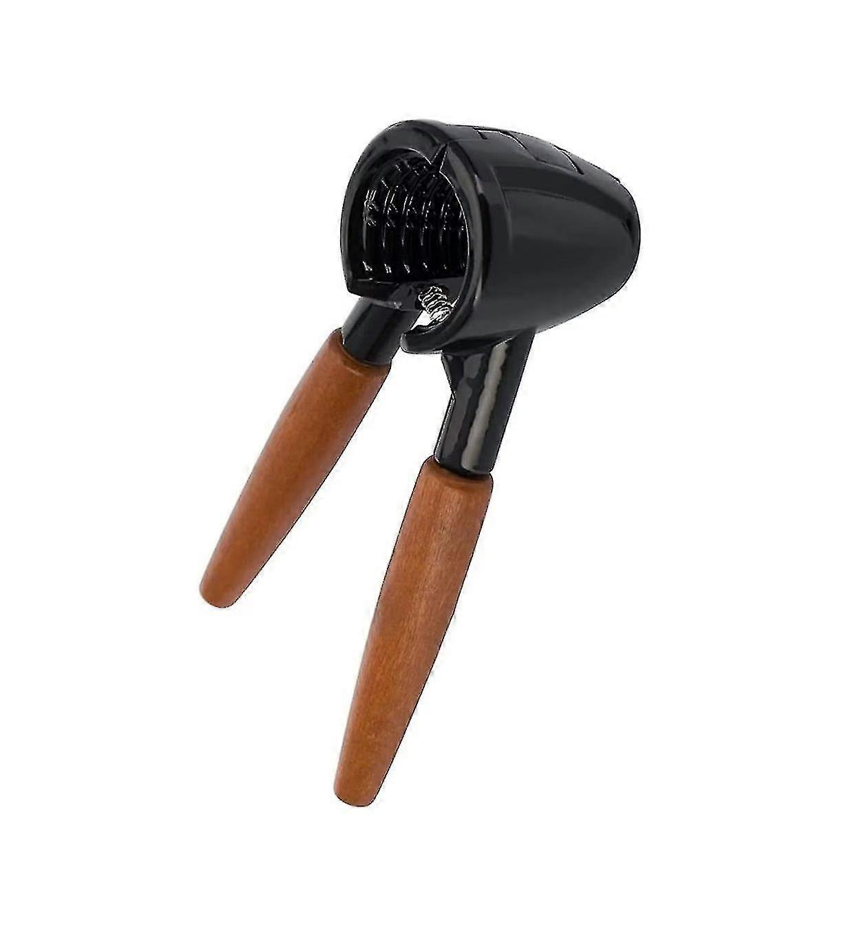 Nutcracker With Wooden Handle, Nutcracker/champagne Tongs, For Almost All Types Of Nuts(1 Pc, Mahogany Color)