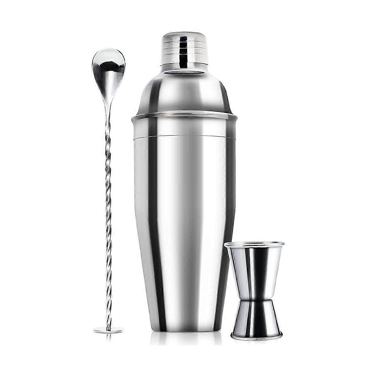 24Oz Professional Beverage Mixer Bar Set - Professional Alcoholic Drinks Shaker and Gage & Mixing S