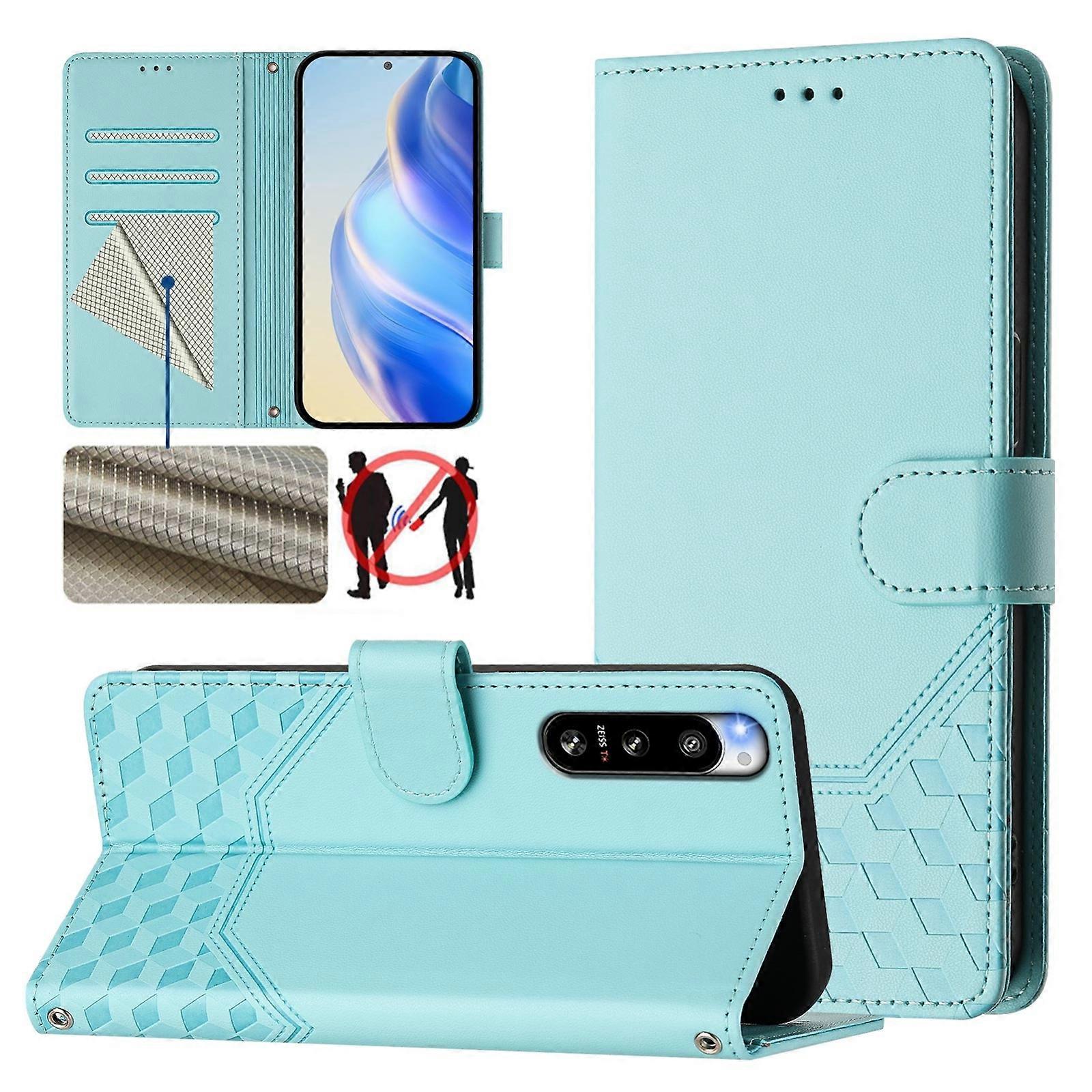 RFID PU Phone Case For Sony Xperia 5 IV
