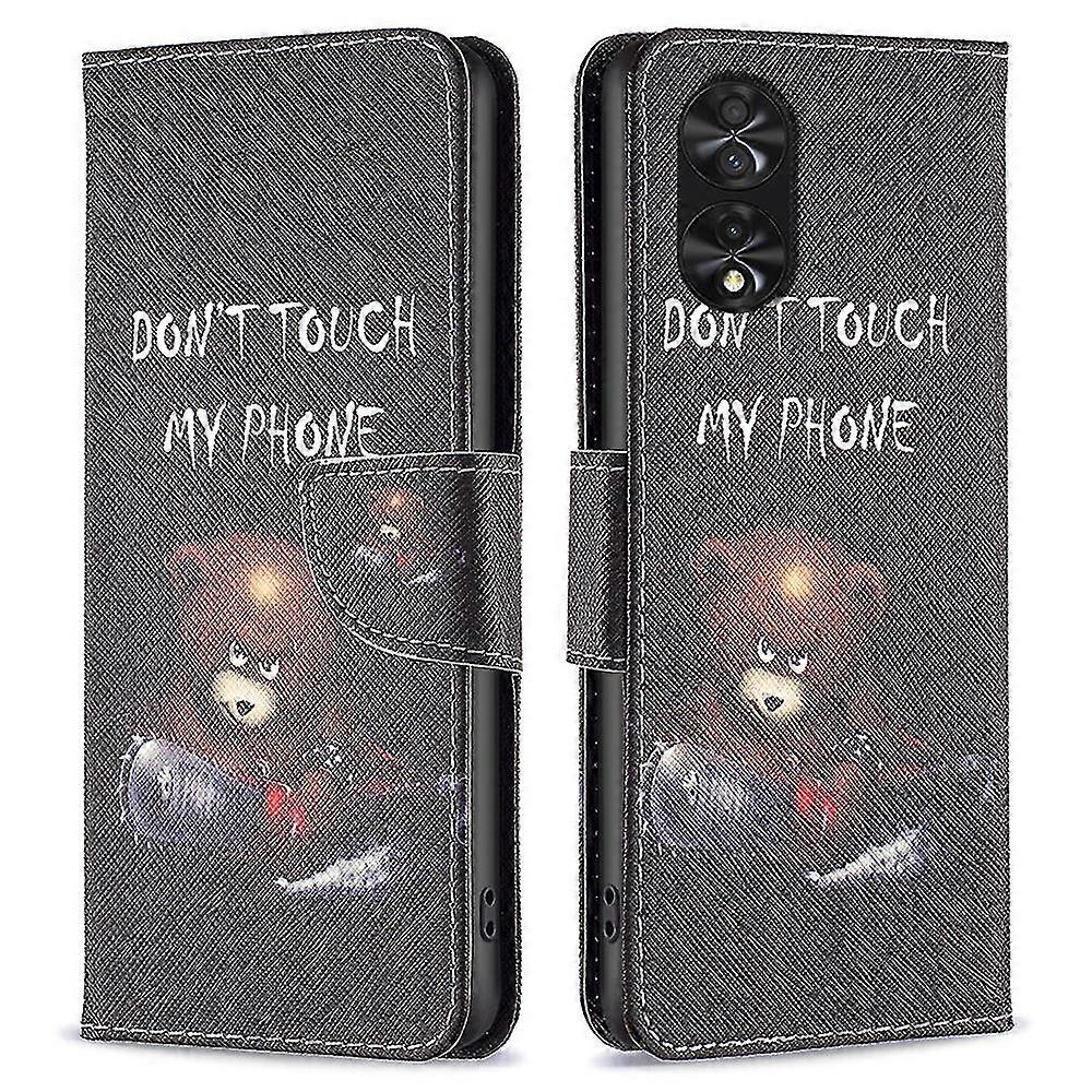 For TCL 40 NxtPaper Case Wallet Stand Pattern Printing PU Leather Flip Cover