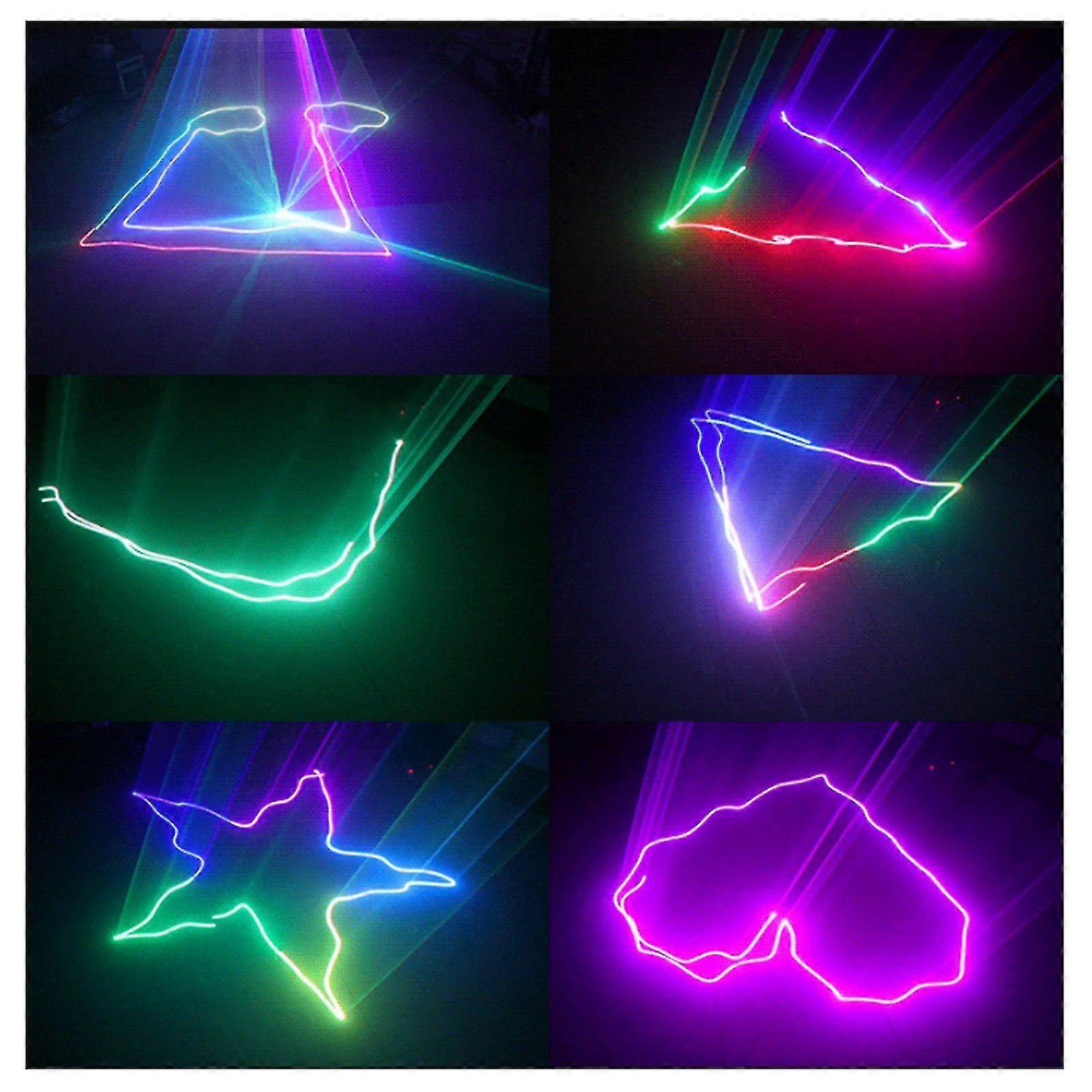 500Mw RGB レーザービームスキャナープロジェクター DJ*1