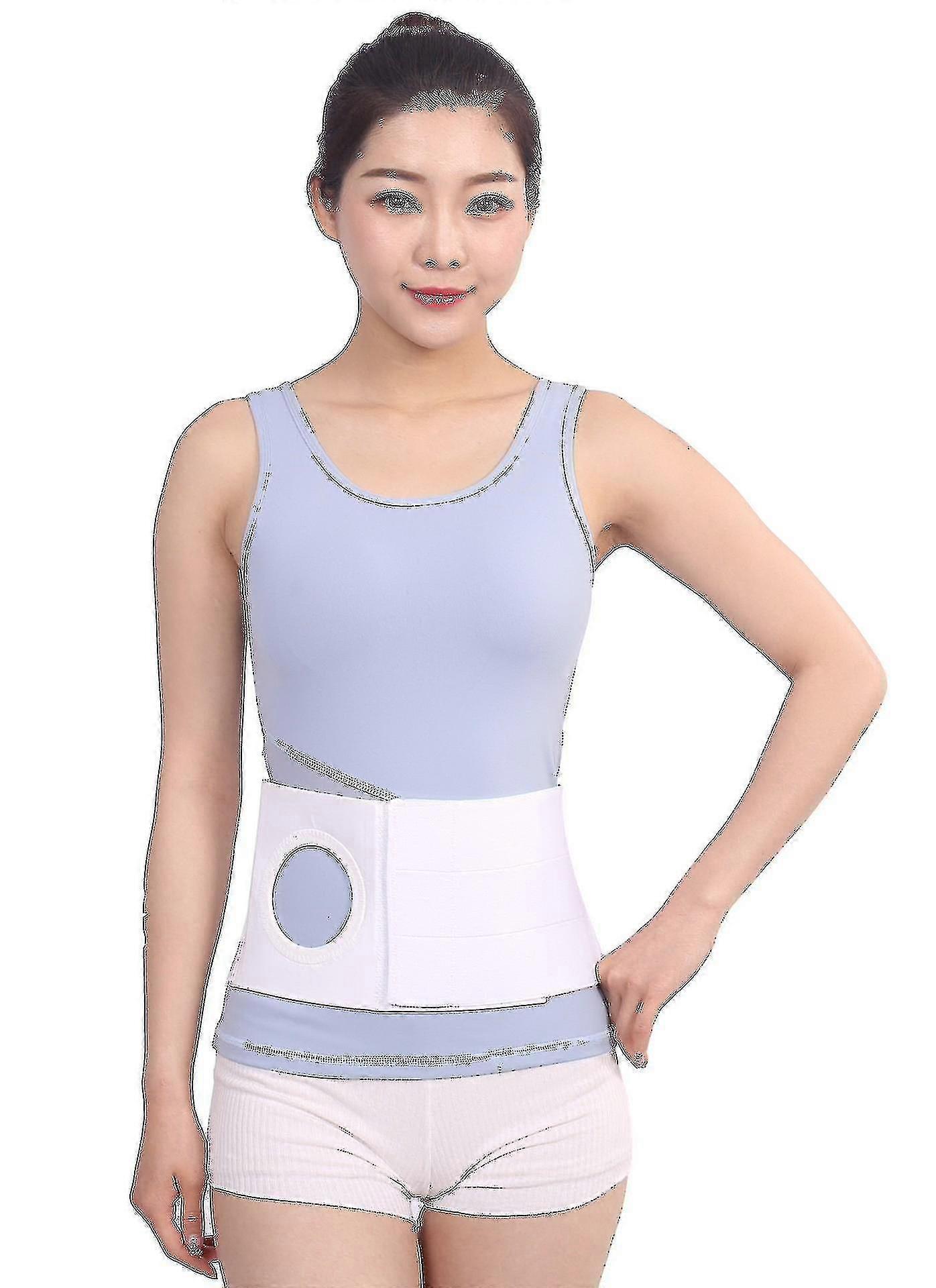 حزام الفتق ، دعم الفغرة حزام فتق الفغر لحقيبة فغر القولون البطن الموثق دعم الخصر السفلي دعم حزام ملزم