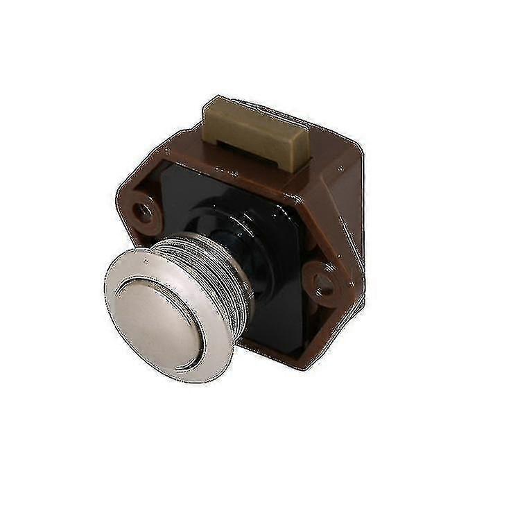 5pcs Push Button Latch Lock Door Catch Knob For Boat Door Camper Van Drawer Cupboard