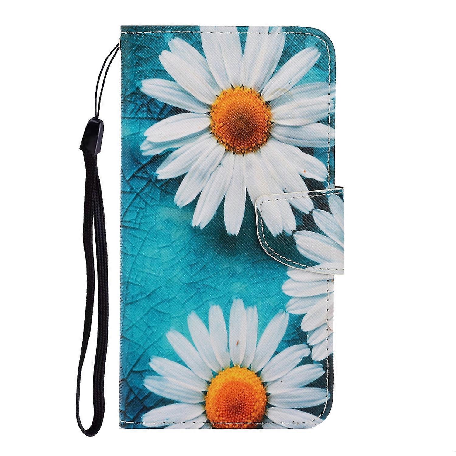 3D Colored Drawing Flip Leather Phone Case For iPhone 14