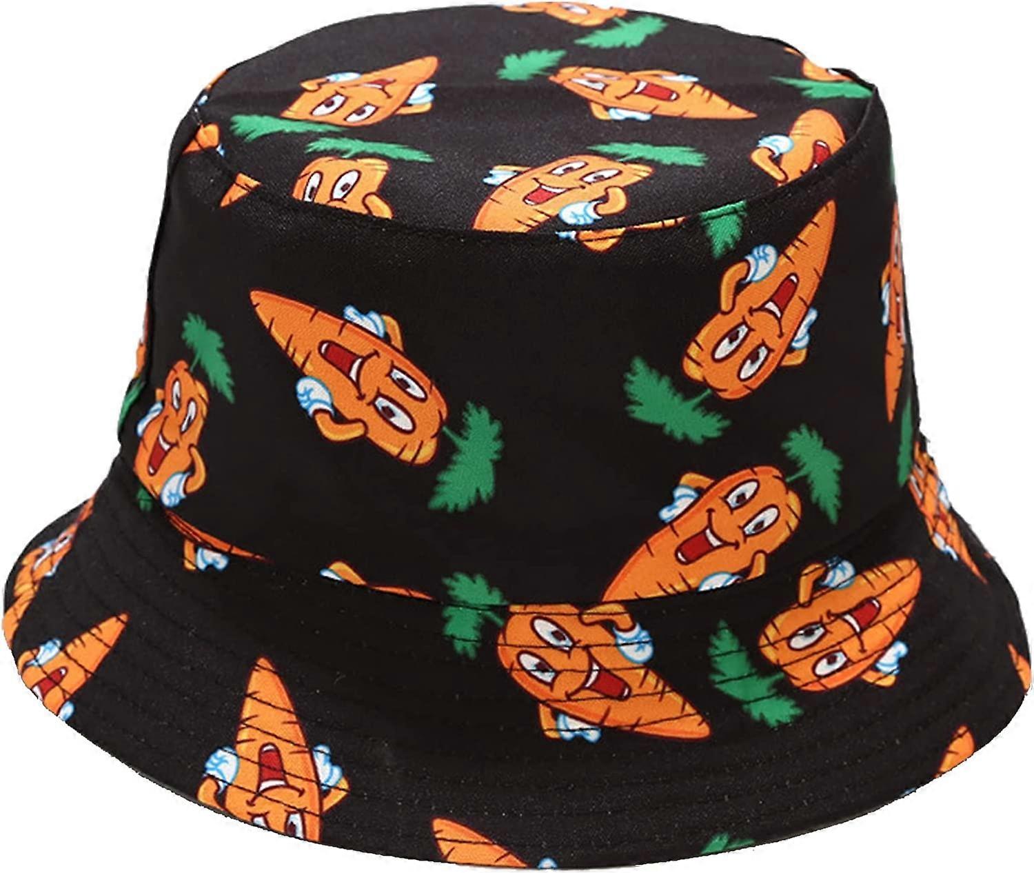 Double Side Wear Reversible Bucket Hat Unisex