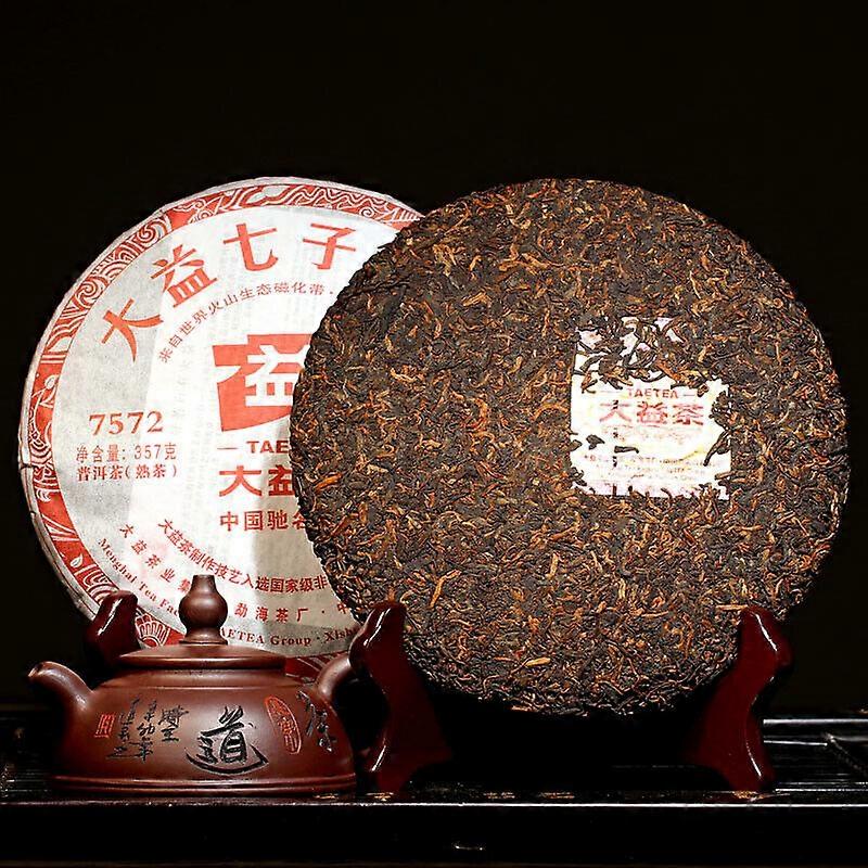 2011 Year TAETEA Menghai Classic 7572 Pu-erh Ripe Puer Dayi Shu Puerh Tea 357g