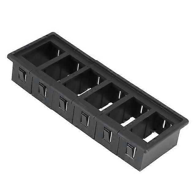 DIY Mounting Relay Case Light Toggle Switch Panel Housing USB Charger Holder Frame Car Accessories For Marine Boat Caravan Truck