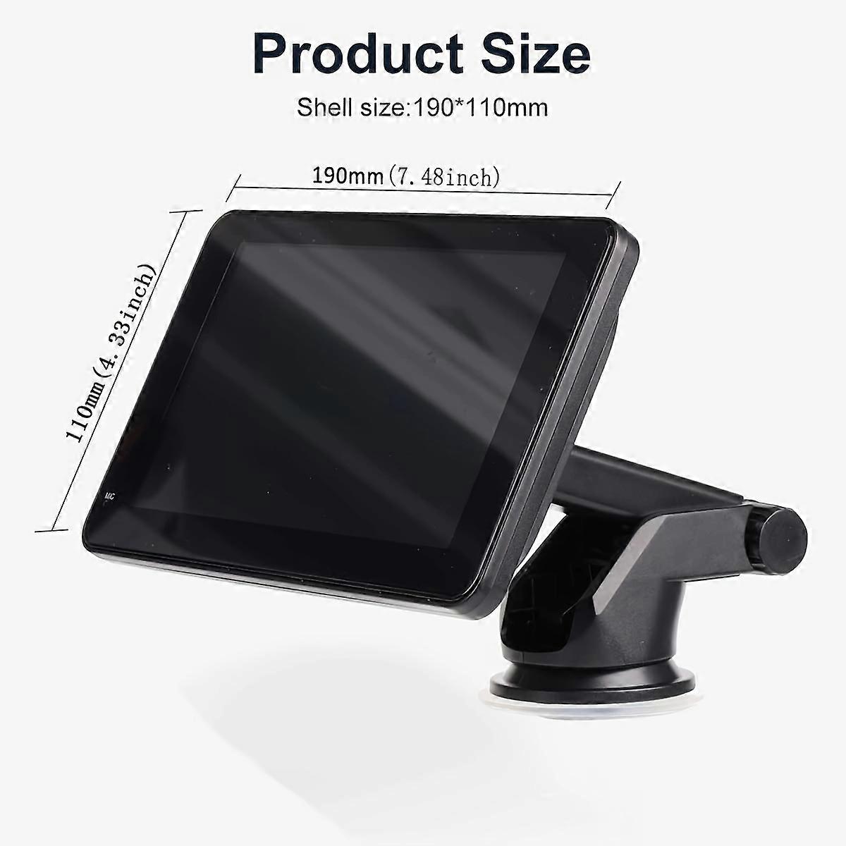 Car Stereo, Portable Wireless 7"Touch Screen Apple CarPlay And Android Auto Automatic Multimedia Player, Mirror Link/for Siri/Navigation Screen