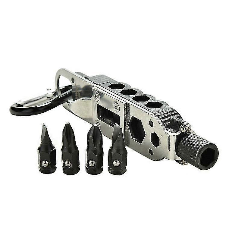 Multifunctional Screwdriver Portable Pocket Screwdriver Tool With Led Light