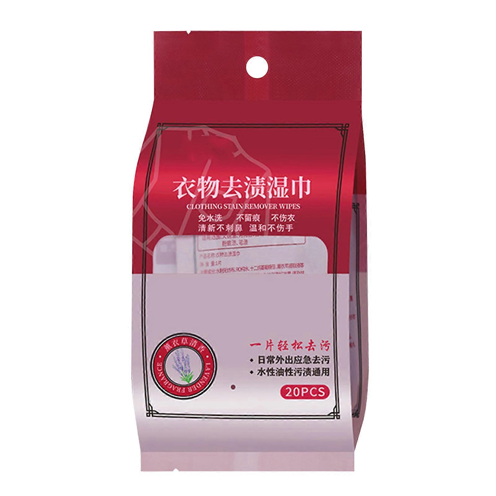 Stain Removal Wet Wipe for Clothes Freshing Coat Stain Removing Wipe for Clothes Blood Stains