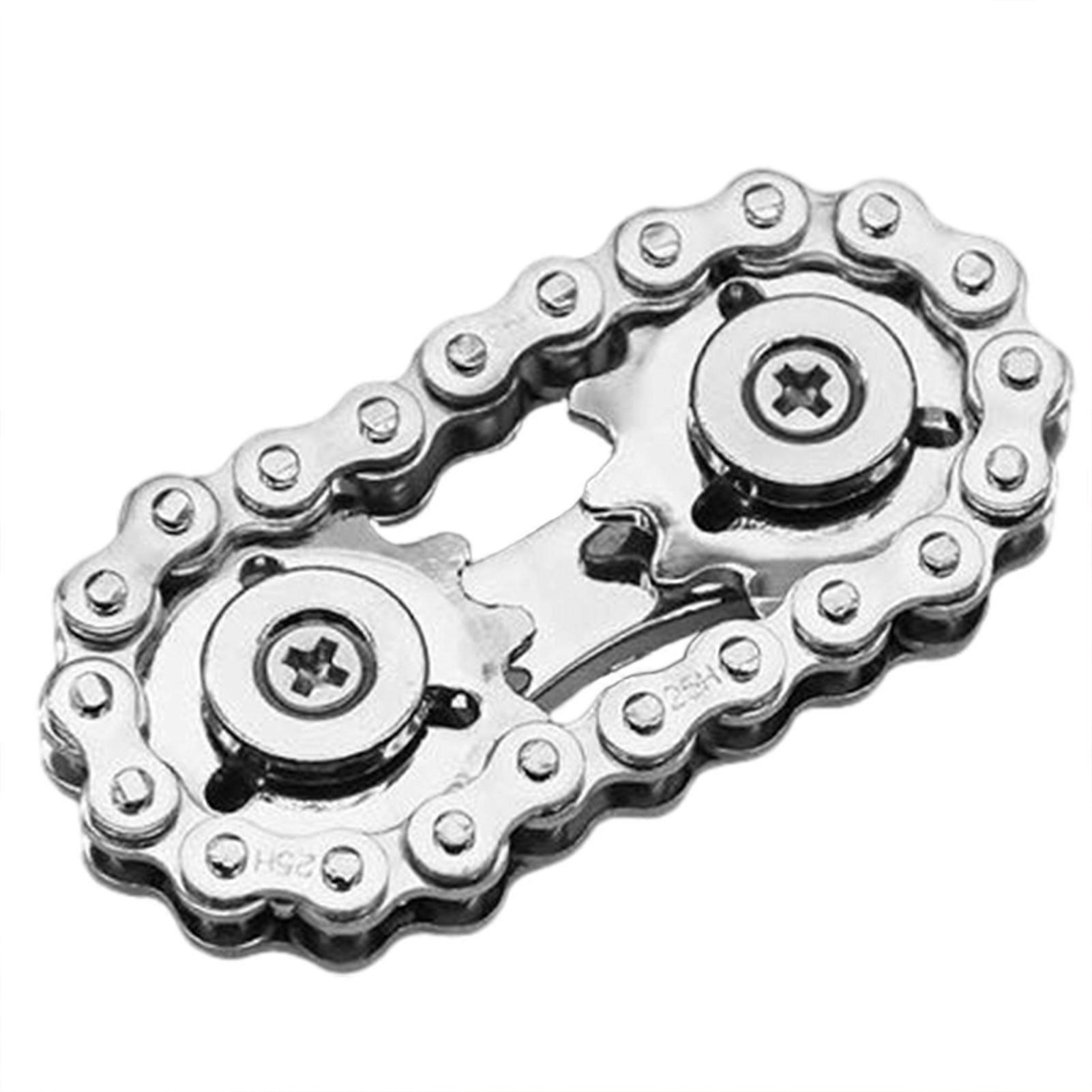 Metal Sprocket Fidgets Toy for Stress Relief Relaxing Decompression Toy for Kids Adult
