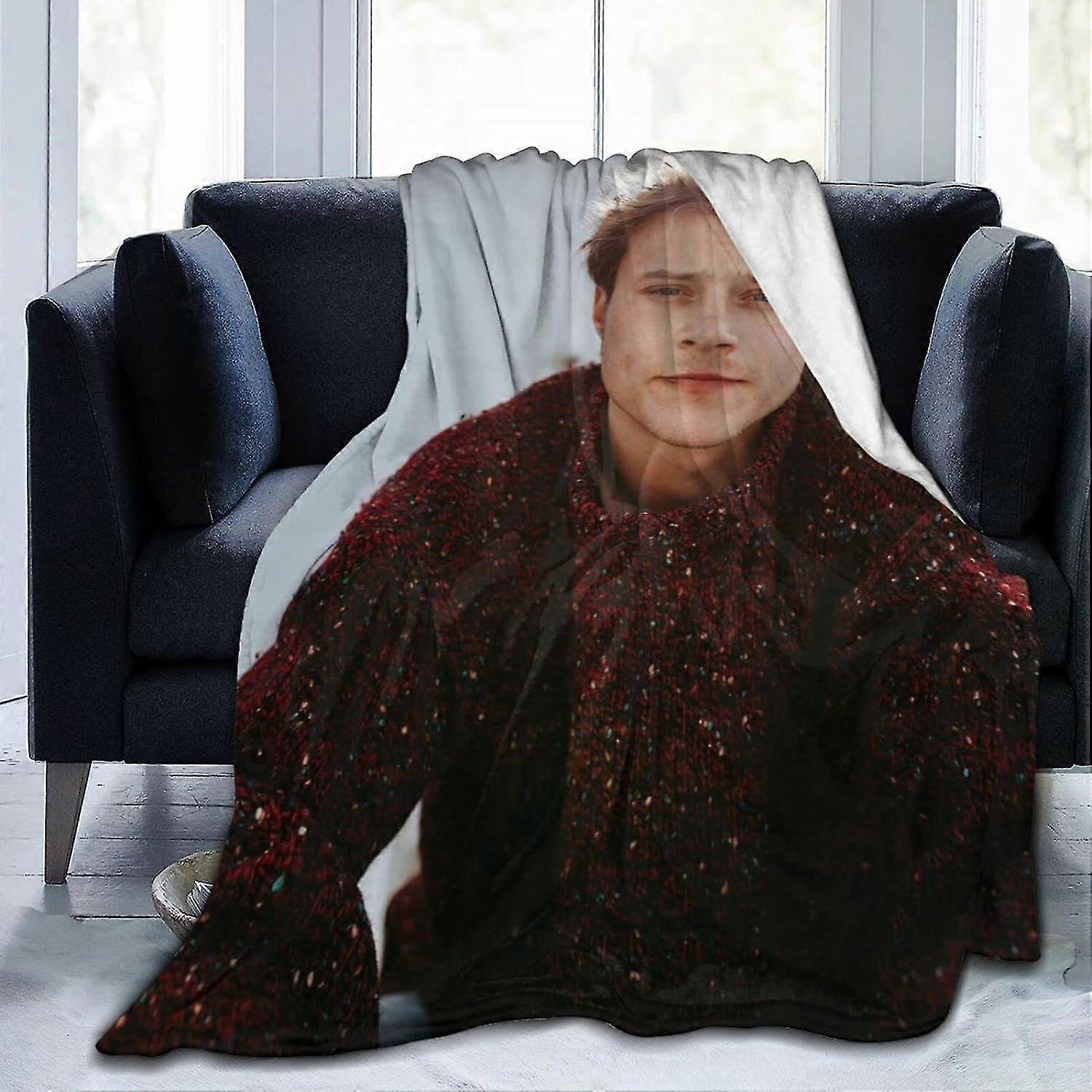 جي جي مايبانك أوتر بانكس الفانيلا بطانية لينة ومريحة رمي دافئ بطانيات لأريكة السرير ، مكتب وسادة الركبة ، سرير سيارة Camjvrivjh3969