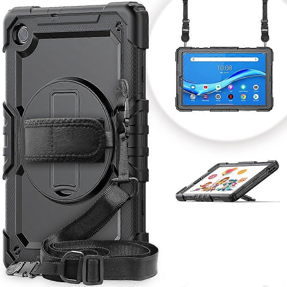 Protective Case with Holder For Lenovo Tab M10 FHD Plus
