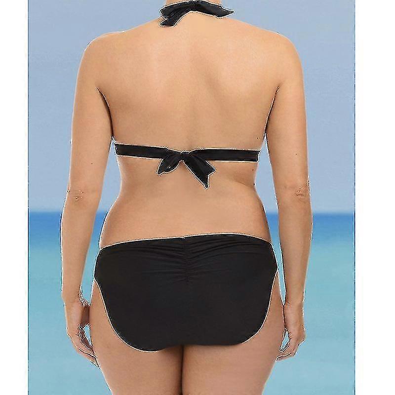 4xl 3xl Plus Size Bikini Set Vrouwen Sexy Lage Taille Push Up