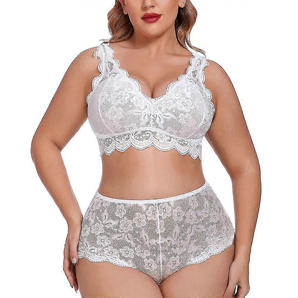 Ropa interior de dama Encaje lencería sexy Sujetador Calzoncillos