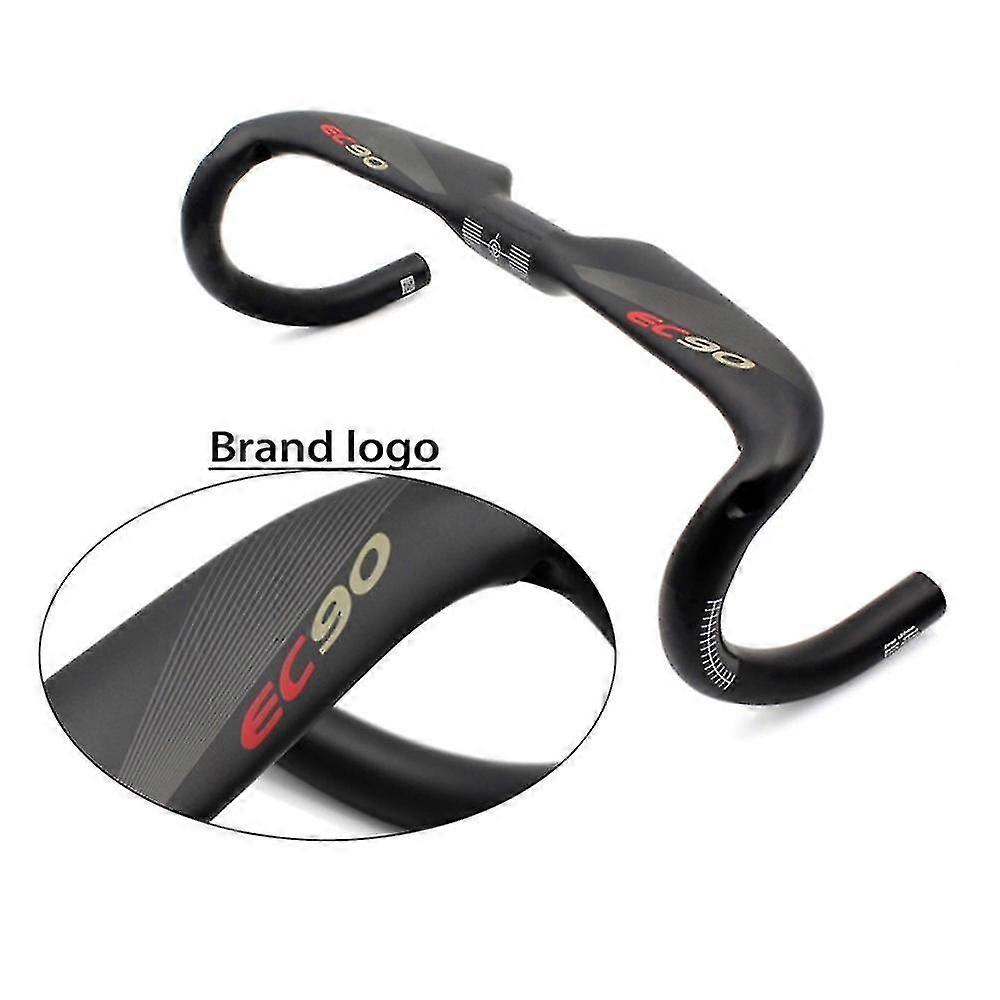 Ec90 Full Carbon Fiber Bicycle Handlebar Road Bike Handlebar Handlebar Play Ud Matte Handlebar