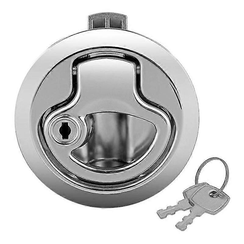 Mariene Boot Roestvrij staal Flush Hatch Latch Voor Rv Caravan Boot (L)