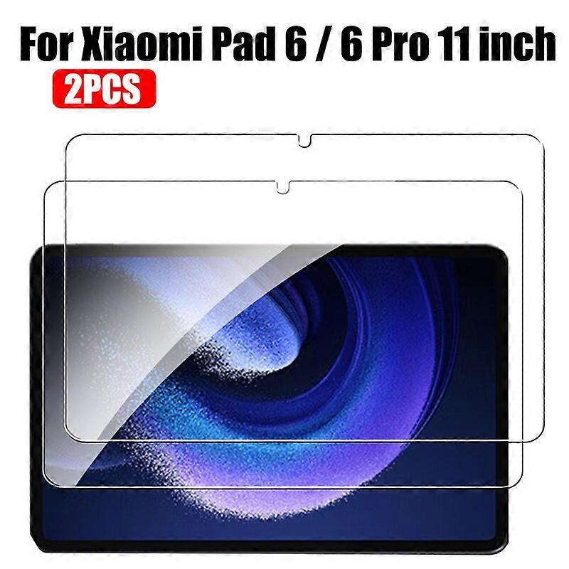 2Pcs vidro temperado para Xiaomi Mi Pad 5 6 Pro 11 polegadas protetor de tela para Redmi Pad 10,6 polegadas Tablet Film Screen Protectors