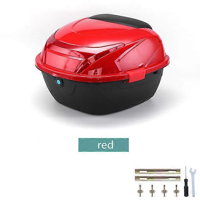 Motorcycle Trunk Electric Car Trunk Enlarged Capacity Safety Thickened Battery Pedal Storage Box Universal Luggage Trunk