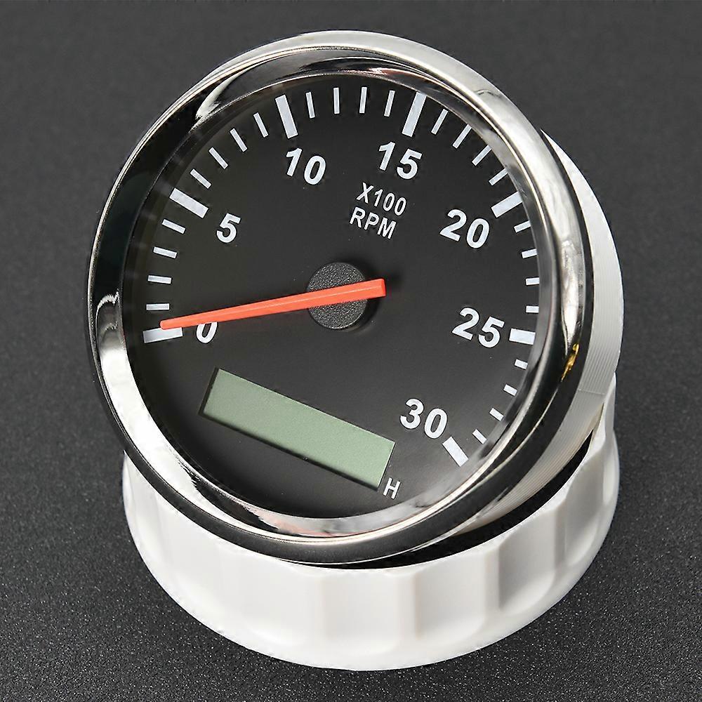 H 3000RPM 4000 RPM Meter + M16 Tachometer Sensor 85MM Gasoline Diesel ...