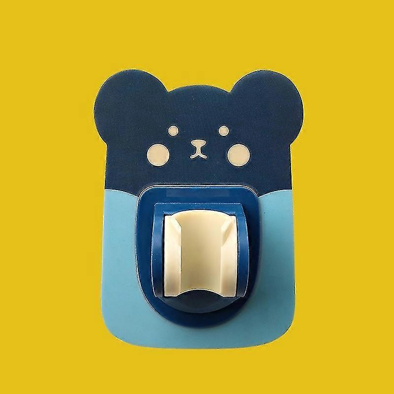Cartoon bathroom without punching shower bracket Blue
