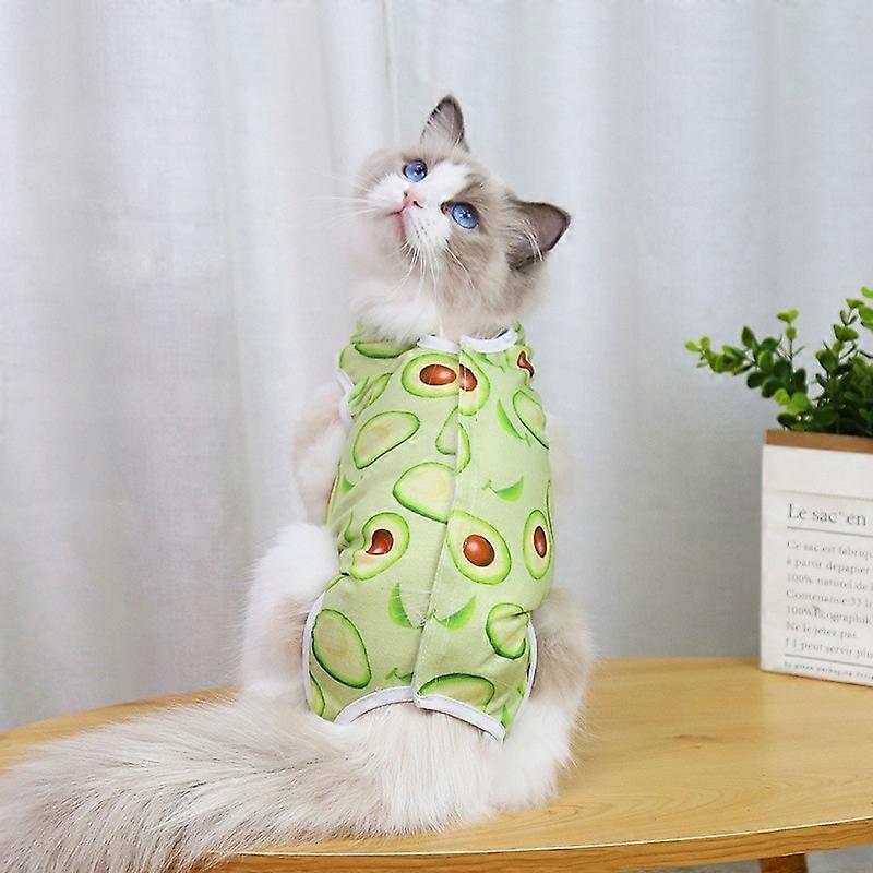 Cat Sterilization Suit Anti-licking After Recovery Pet Care Clothes Breathable Cats Weaning Suit Spring Summer