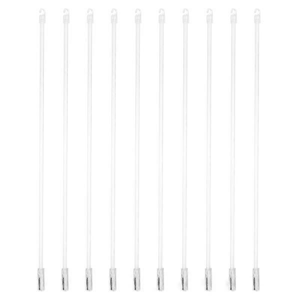 10 Pcs Clear Hooks Hanging Blind Opener Replacement Window Blinds Hooks Vertical Blinds Accessories Window Blind Tilt Wand