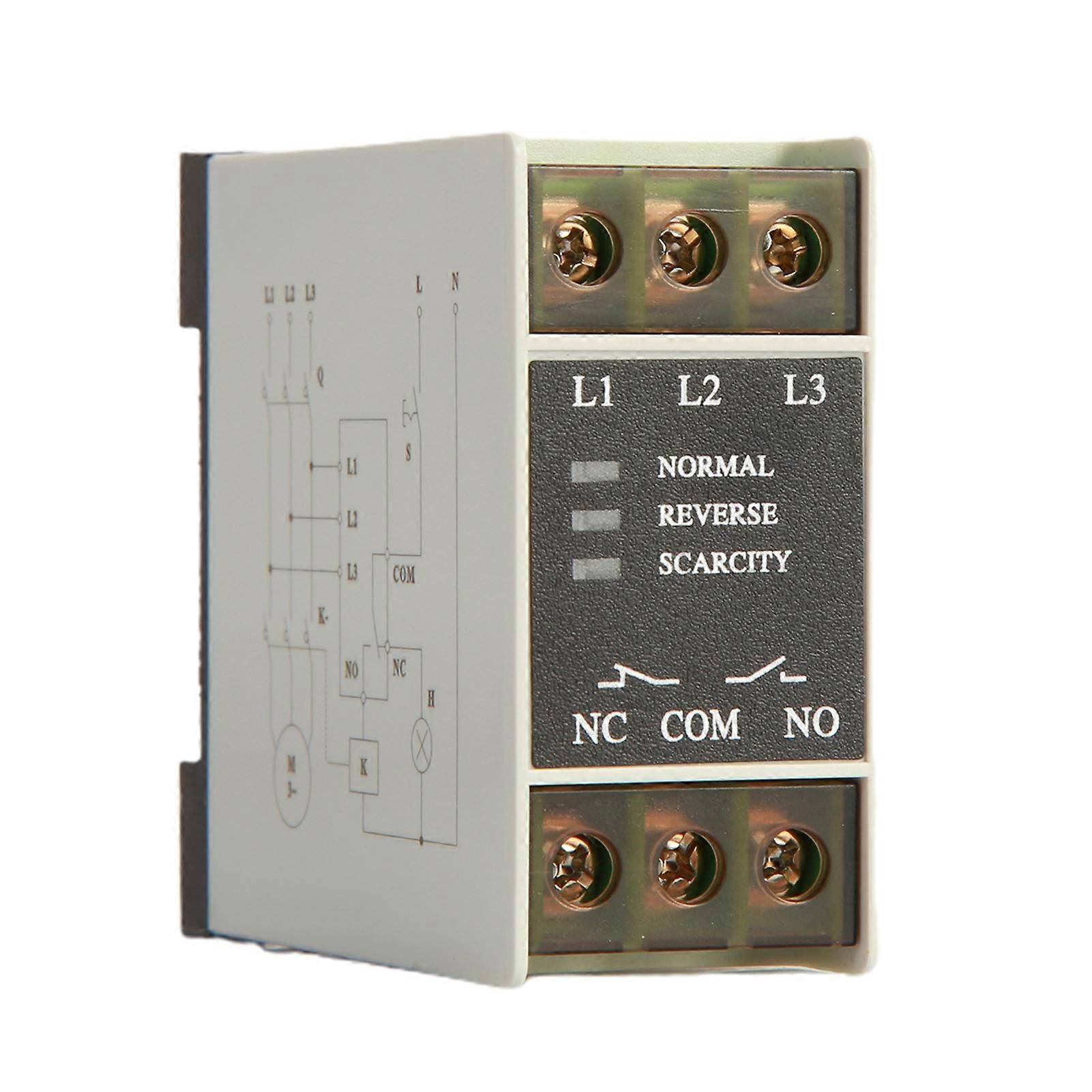 TG30S Phase Sequence Protector 220-440V AC 3 Phase Mini Protective Relay for Industry QinHai