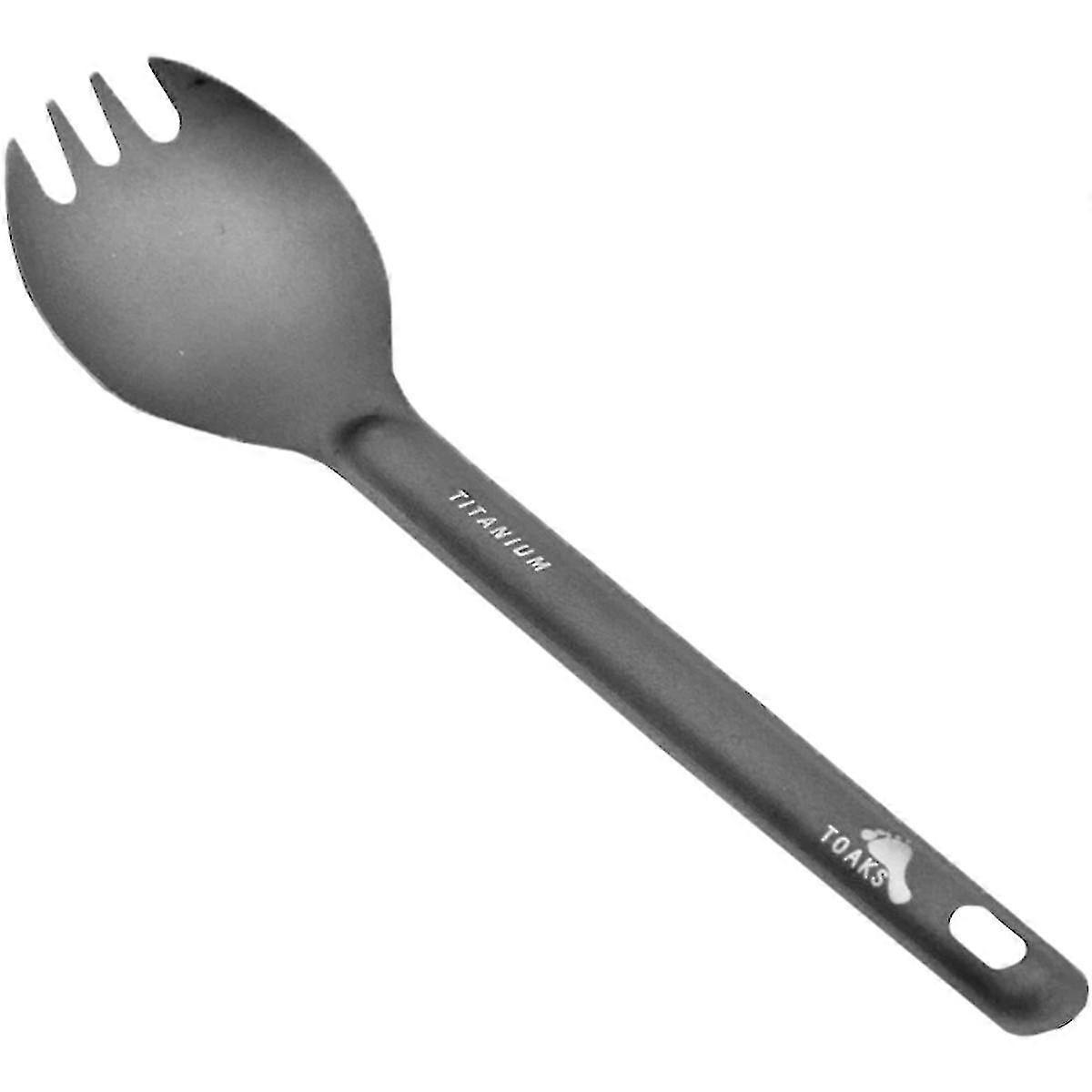 Titanium Ultralight Spork Slv-04 - Outdoor Camping