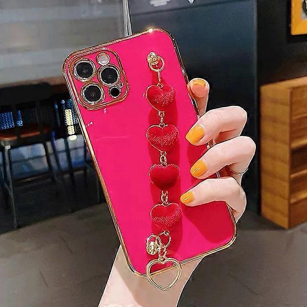 Látkový náramok Love Heart