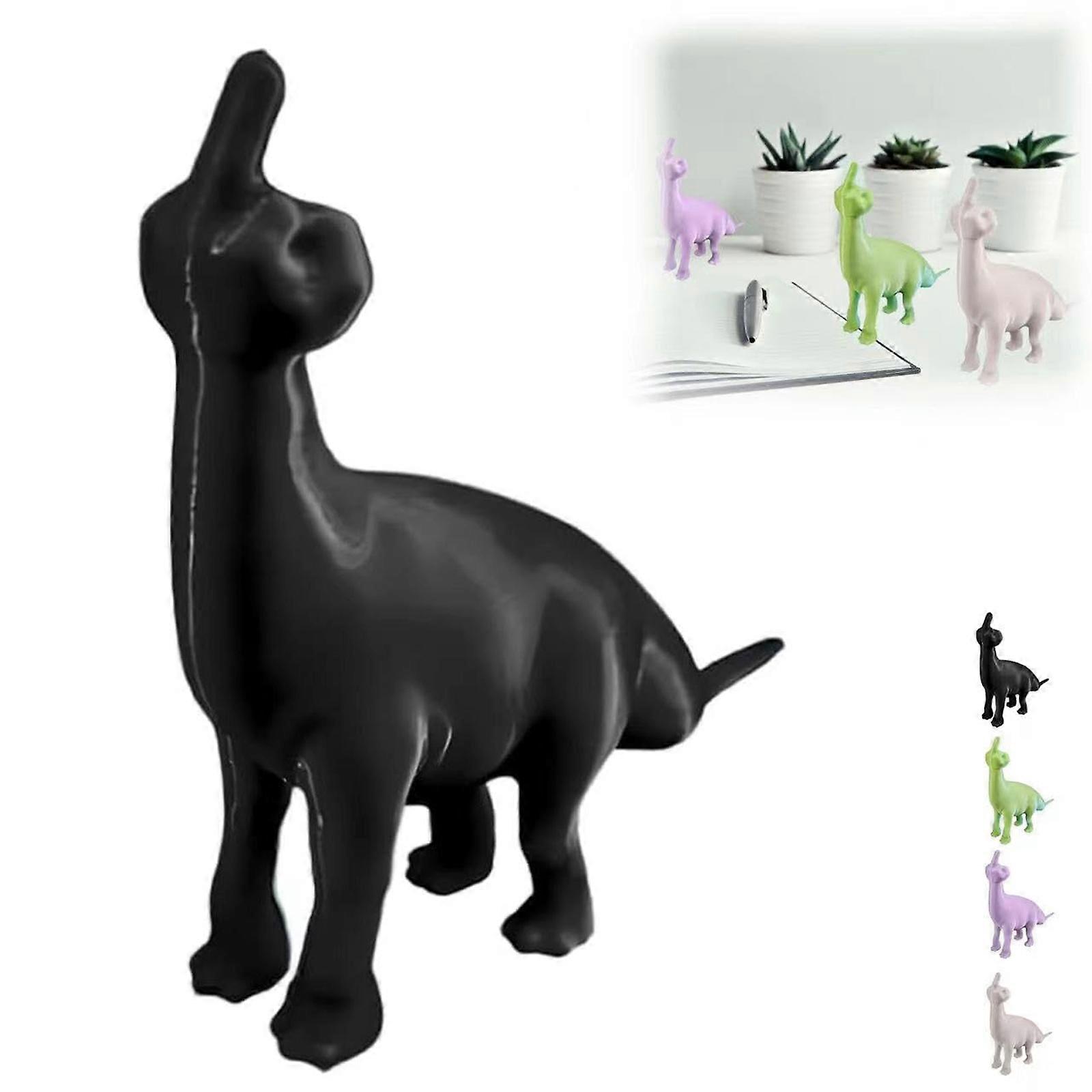 Funny 3D Printed Middle Finger Dinosaur, Middle Finger Dinosaur Statue