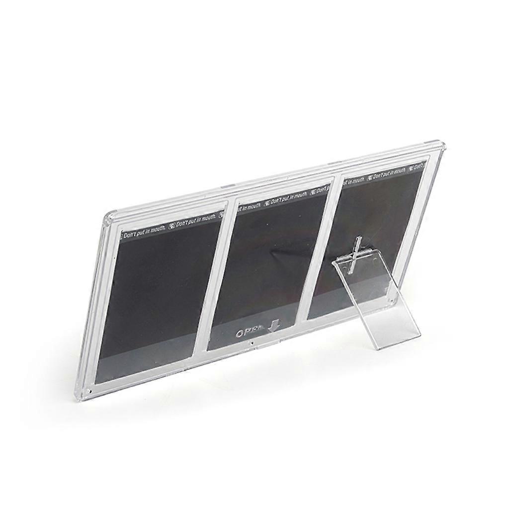  3inch Collage Picture Frames Eye-Catching Display Mini Three-Frame Stand