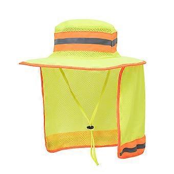  Ranger hoed hoge zichtbaarheid bucket hat met nek flap reflecterende veiligheid hoed