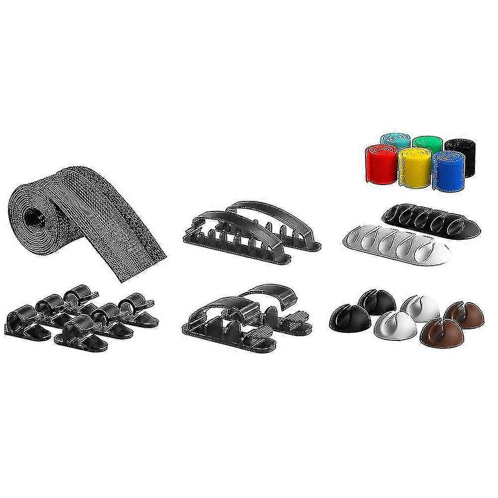 25 Pcs Cable Organizer Cable Retainer Self-adhesive Back-adhesive Cable Organizer
