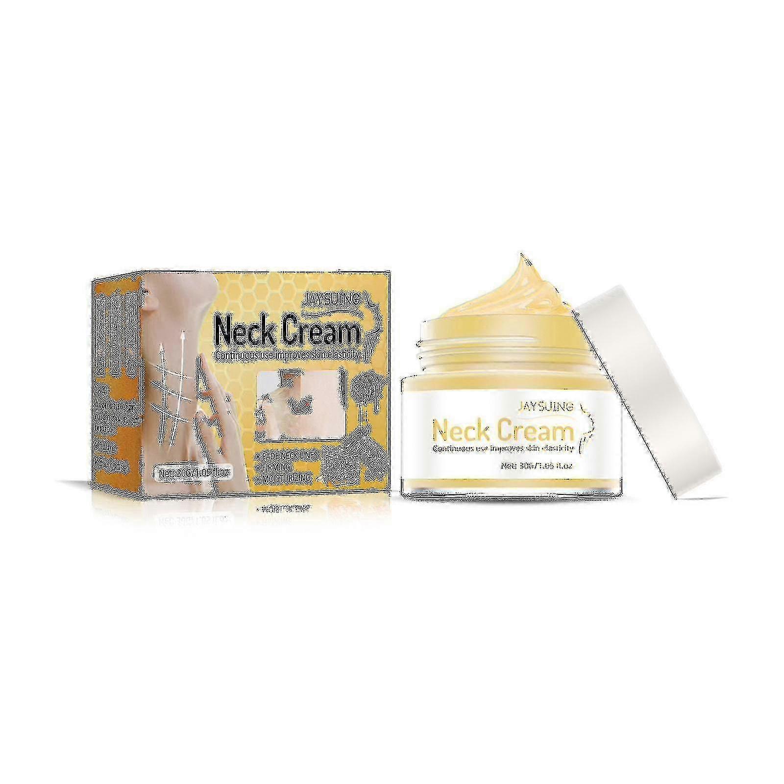 Jaysuing Tearable تطبيق كريم الرقبة مرطب وشد كريم رقبة بنمط تتلاشى الرقبة نمط الرقبة نمط الرقبة المضادة للتجاعيد |