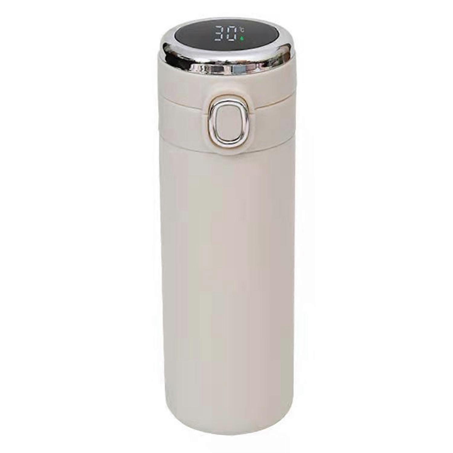 350/420ml Vacuum Insulated Cup Bouncing Lid LED Screen Temperature Display Large Capacity Drinkware