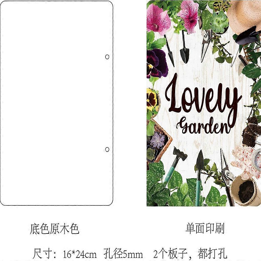 木制2环活页夹明信片Phote专辑封面花240x160x2.5mm 孔径：5mm 2pcs/set
