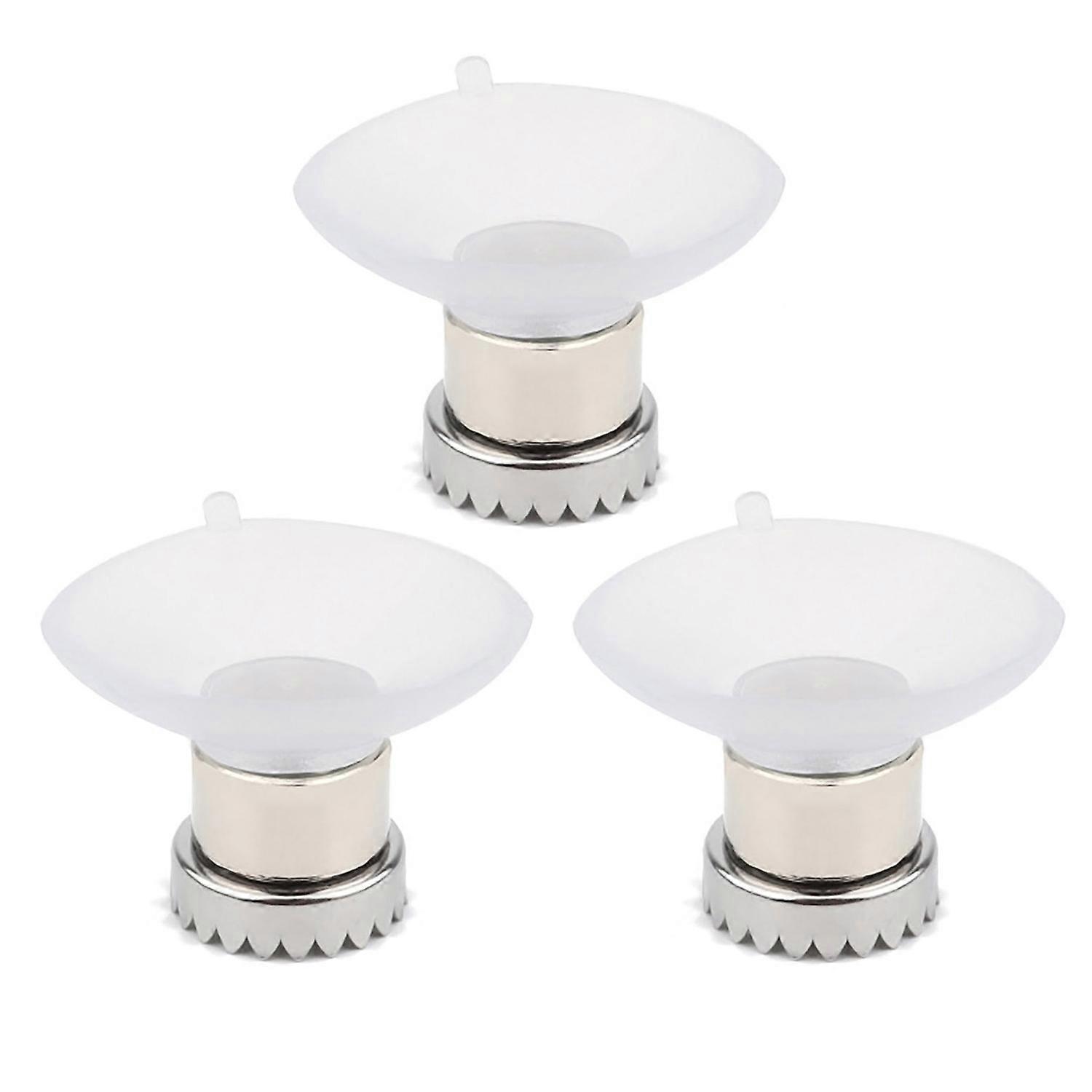 1/2/3Pcs Magnetic Soap Suction Cup Holder Simple Installation Compact Design Wall Mount Hanging Bar