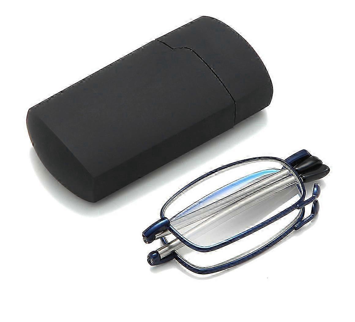 Secure Fit Armless Ultralight Foldable Reading Glasses with Universal Pod Case P20250110934